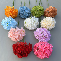 Dekorasi Pernikahan Grosir, Tata Letak Meja, Latar Belakang, Dekorasi Ranting Tunggal Hydrangea, Buket Bunga Buatan
