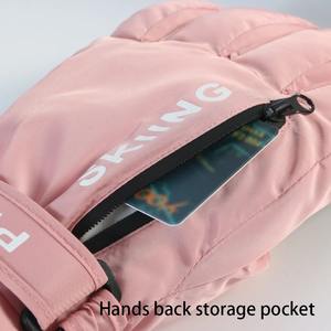 Gants de ski chauds d'hiver professionnels pour femmes, gants de neige chauds, gants de moto imperméables, écran tactile Smile 506 - Product Image 2