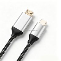 Câble USB Type-C 3.1 tressé plaqué or OEM/ODM, réversible, amplificateur vidéo 4K pour voiture, ordinateur, lecteur DVD, caméra - Vente Flash