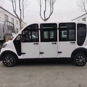 HT 8 posti a corpo chiuso più popolare elettrico <span class=keywords><strong>Bus</strong></span> turistico auto auto di lusso elettrico turismo per turisti - Product Image 1