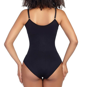 Vente en gros de bodycon à bretelles solides bodysuits sexy et décontractés, streetwear, body d'été, hauts pour femmes, body sans manches transparents, <span class=keywords><strong>combinaison</strong></span> mince - Product Image 4
