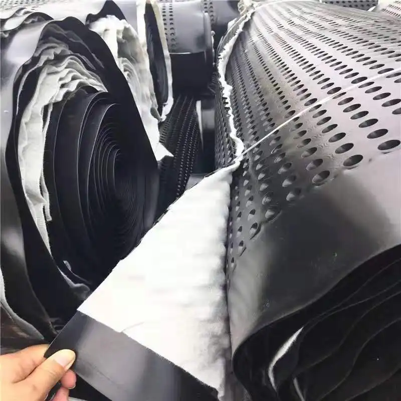 8MM, 10MM, 12MM Composite Hdpe Dimple Drainage Board dimple sheet with wholesale price