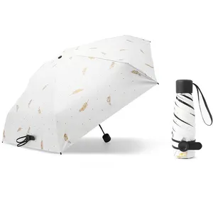 Guarda-chuva chinês personalizado promocional moderno e barato manual aberto 3 dobrável à prova de vento solar para homens