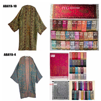 Abaya en pashmina faite à la main, de haute qualité, longue, douce et élégante, robe d'été/printemps pour femmes musulmanes, taille unique