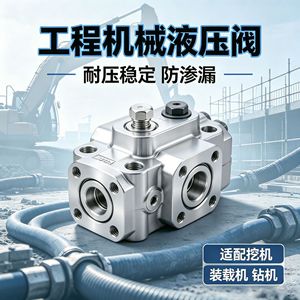 Vanne de commande directionnelle hydraulique Dixin en acier inoxydable, type à bride, servo-vanne proportionnelle pour machines de construction - Product Image 2