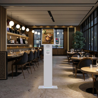 Terminal de commande interactive 32 pouces avec écran tactile pour personnalisation de menu – Idéal pour restaurants, cafés, cantines, aires de restauration (SDK inclus)