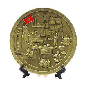 Herstellung von individuell gestalteten marokkanischen Touristen-<span class=keywords><strong>Souvenir</strong></span>-Tellern, Metall-Schlüsselanhängern und Kühlschrankmagneten als Dekoration - Product Image 4