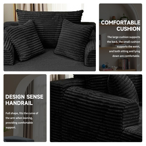 Sofá <span class=keywords><strong>de</strong></span> <span class=keywords><strong>Suelo</strong></span> Lazy Floor, Sillón Individual Convertible Fácil <span class=keywords><strong>de</strong></span> Mover y Compactar para Dormitorio - Product Image 5