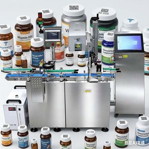 Máquina de Marcado Láser con Código de Seguimiento para Tapas, con Decodificador de Visión y Rechazo Automático para Línea de Producción de Tapas de Botellas Farmacéuticas - Product Image 2