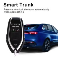 Nouveau produit CF930 entrée confortable clés de voiture modifiées pour le bouton de démarrage/arrêt du moteur clé de voiture à écran tactile intelligent