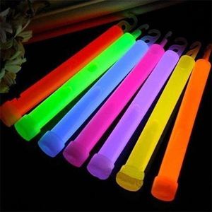 Ultra-Bright <strong>Neon</strong> <strong>6</strong>\&quot; <strong>Glowing</strong> <strong>Stick</strong> with Lanyard Waterproof Party Decorations New Arrival Factory Price Secure Flashing Light