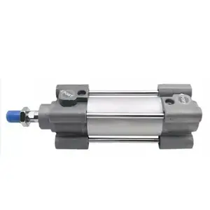 SMC pneumatic cylinder C96SKB32 series hexagonal non rotating single rod hydraulic double acting cylinder