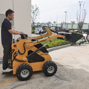 لودر صغير مدمج بوظيفة التوجيه الانزلاقي بقوة 23 حصان، تصميم ضيق للاستخدام في المزارع الصغيرة والأعمال الداخلية، آلة بسعر اقتصادي - Product Image 5