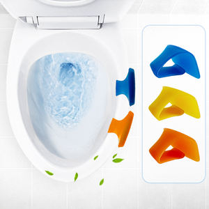 แผ่นรองโถส้วมแบบคลิปหนีบที่ทำให้ปัสสาวะสดชื่นแผ่นรองโถส้วมสำหรับร้านอาหารห้องน้ำกลิ่นหอมหลากหลาย - Product Image 1