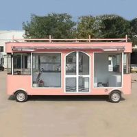 Nouveauté 2025, vente en gros d'usine, vente chaude, salon de coiffure mobile électrique, camion de barbier, remorque, boutique, chariot