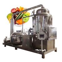Automatische Groente-en Krokante Chips Friteuse Ananas Chips Vacuüm Frituren Machine