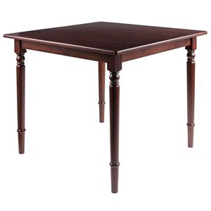 DB Mornay Square Dining <b>Table</b> Customizable <b>Walnut</b> for Bedroom Office Workshop Home Villa Park Use - Product Image 1
