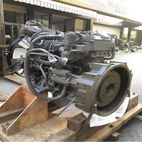 Conjunto de Motor Diésel Isuzu Usado Completo 4HK1 4JJ1 4BG1T 4JG2 para Excavadoras Hitachi Kobelco IHI Sumitomo