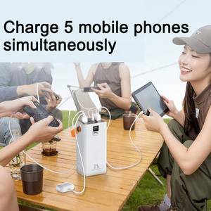 Banque d'alimentation portable multi-ports USB 22,5W 80000mAh avec écran LED, <span class=keywords><strong>station</strong></span> de charge pour téléphone, idéale pour les voyages - Product Image 5