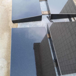 Premium Modern Polished Natural <b>Stone</b> Zimbabwe Black Granite Slab Cut-To-Size Eco-Friendly Lightweight Outdoor Staircase Dining - Product Image 3