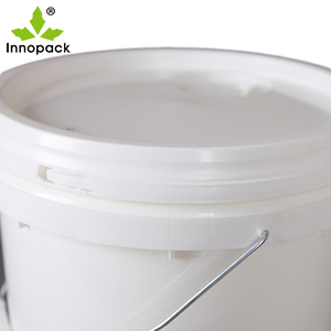 Seau en plastique de qualité alimentaire personnalisé de <span class=keywords><strong>20</strong></span> litres, bidon de 5 gallons, grand seau avec couvercle pour peinture, huile lubrifiante, pétrole - Product Image 2