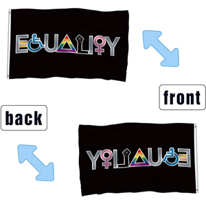 Bandera del Orgullo de la Igualdad, Bandera Inclusiva LGBTQ+ para Discapacitados y Derechos de Género, para Activismo de Justicia Social - Product Image 2