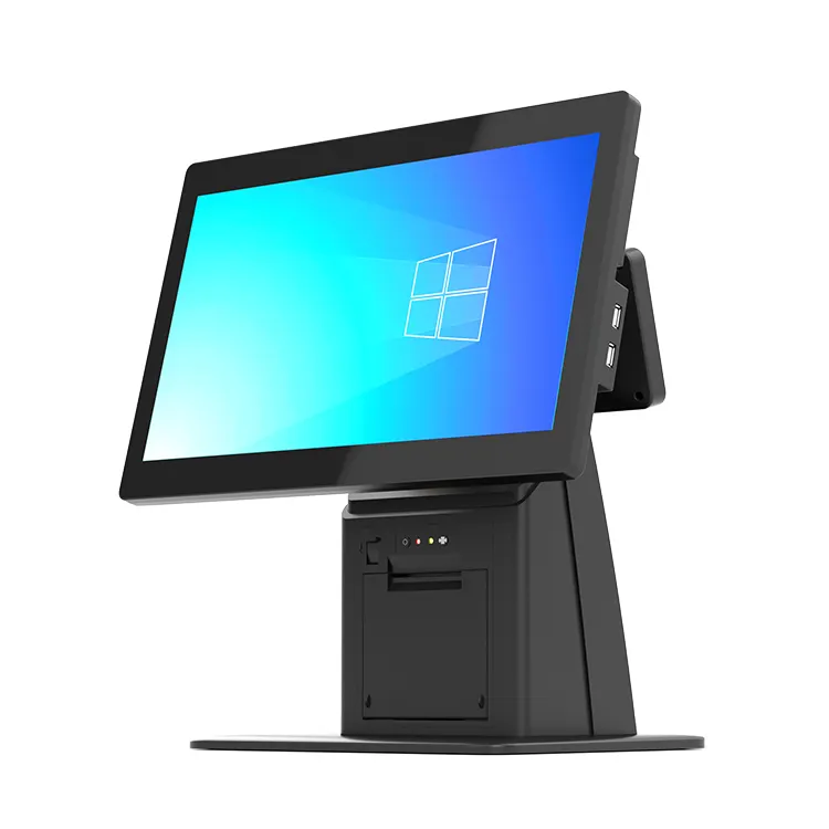 Mesin penghitung uang DLSUM-TA dengan layar sentuh lcd monitor layar kecerahan tinggi monitor kios layar sentuh ip65