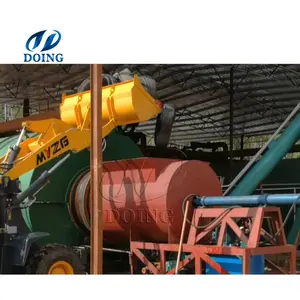 Doing Group Semi contínuo resíduos de pneus máquina de pirólise planta de pirólise de pneus da China