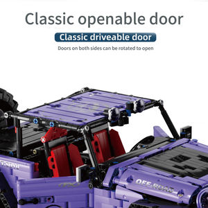 2680 adet teknolojik yapı tuğlaları Buggy 1:8 montaj Off Road araba modeli çocuk DIY eğitici oyun plastik blok oyuncaklar - Product Image 4