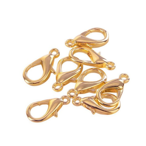 Chiusure a Moschettone Ilan 23mm in Oro K, 6 Pezzi, Accessori per Gioielli - Product Image 1