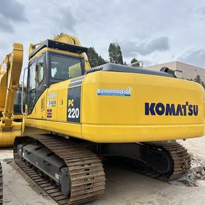 รถขุดตีนตะขาบ Komatsu PC220-7 มือสองจากญี่ปุ่น น้ำหนัก 22 ตัน รถขุดไฮดรอลิก Komatsu PC220-7 สำหรับงานก่อสร้างและงานเหมือง - Product Image 6