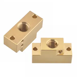 oem custom cnc machined brass parts high precision machining small cnc brass parts