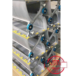 Escalones de aluminio para escaleras mecánicas modelo 9300 TJ-010 con peldaños de plástico con borde amarillo para piezas de elevadores - Product Image 3