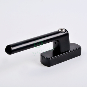 High Quality T Type Design Aluminum <strong>Window</strong> <strong>Lock</strong> Modern Zinc Casement Door Handle <strong>Safety</strong> <strong>Lock</strong> for <strong>Windows</strong> Wholesale Black Color - Product Image 1