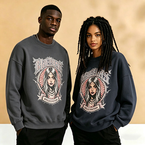 เสื้อฮู้ดซิปแบบไหล่ตก ผ้าฝ้ายบุขนแกะ ทรงหลวม อุ่นสบาย เหมาะสำหรับชุดทำงาน ชุดยูนิฟอร์ม เสื้อคลุมสำหรับงานอีเว้นท์ เสื้อโปรโมชั่น พร้อมสกรีนลาย - Product Image 1