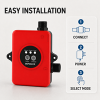 Pompe de circulation d'eau chaude portable 24V 80W pour douche et système de chauffe-eau de cuisine