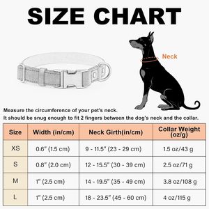 <span class=keywords><strong>Collar</strong></span> para Perro de Cuero Genuino Nibao, Ajustable y Resistente, con Hebilla Metálica de Liberación Rápida, Suave y Elegante - Product Image 6