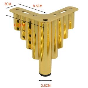 Gambe per Divano in Metallo Decorazione Moderna Hardware per Ufficio <span class=keywords><strong>Piedi</strong></span> in Acciaio Dorato per <span class=keywords><strong>Mobili</strong></span> da Soggiorno e <span class=keywords><strong>Cucina</strong></span> - Product Image 3