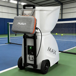 آلة كرات التنس الذكية الاحترافية PUSUN <span class=keywords><strong>PT</strong></span> MAXC قابلة لإعادة الشحن تلقائيًا للنوادي - Product Image 1