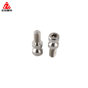 M6 Metric Round Head Internal <b>Hex</b> Screw 25mm Length CNC Machined Polished Class 8.8 General Industry Use - Product Image 2