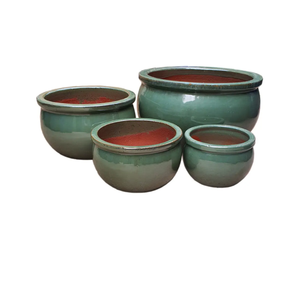 Macetas y Jardineras de Cerámica Vietnamita de Alta Calidad, Macetas Modernas de Forma Redonda para Jardín con Uso en Todas las Estaciones, Precio Económico - Product Image 4