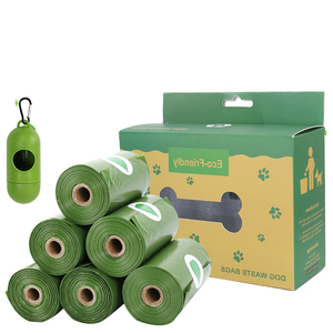 Customize garbage bag suppliers plastic holder biodegradable pet poop bags