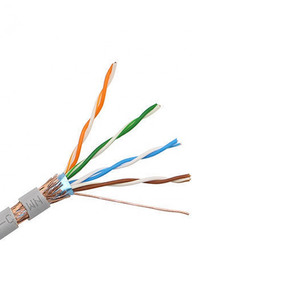 Kicco OEM Kilomega <span class=keywords><strong>SFTP</strong></span> Cat5E jaringan dalam ruangan kabel Lan kabel komunikasi kualitas tinggi dengan harga terbaik - Product Image 1