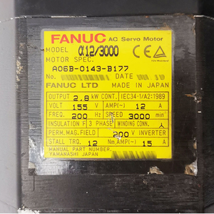 A06B-0143-B177 FANUC Servoaccionamiento y Motor de Corriente Alterna de Buena Calidad - Product Image 2
