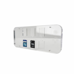 Custom Eco-Friendly for Clear Acrylic Nintendo <b>Switch</b> Memory Card Organizer & Holder - Product Image 6