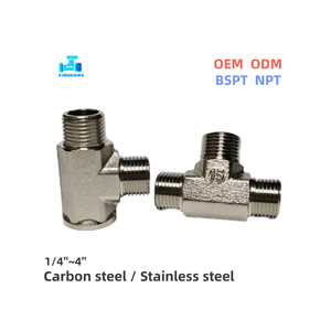 Coude NPT à 90 degrés ASME A105, raccord en T égal en acier forgé, raccords de tuyauterie 3000lbs, raccord en acier carbone robuste pour <span class=keywords><strong>plomberie</strong></span> - Product Image 3