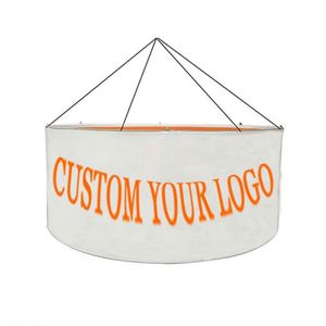 Banner Colgante de Techo Personalizado con Impresión en Tela Tensada para Ferias Comerciales y Exposiciones - Product Image 1