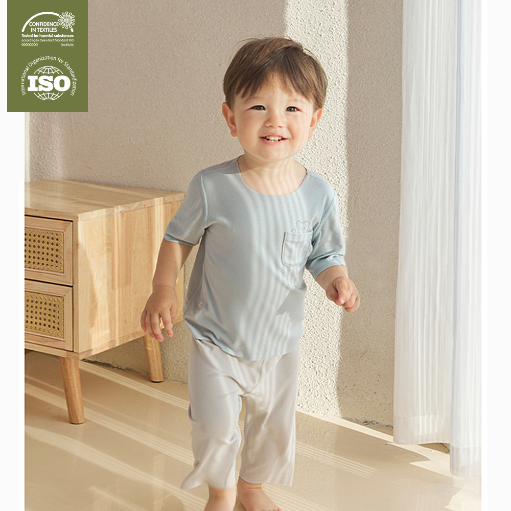 LYNMISS Eco-friendly 40s Lyocell Fiber Anti-Bacterial Organic Bamboo Knitted Fabric for Boys Seamless Underwear