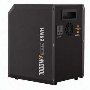 Station d'alimentation portable LiFePO4 3000W avec prise AC/DC, charge rapide USB-C, port USB-A, lampe torche, générateur solaire mobile 4096Wh - Product Image 2