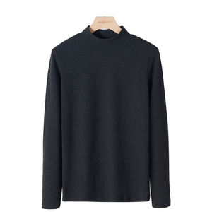 Mezzo collo alto da uomo in pile resistente al freddo a maniche lunghe alla moda biancheria <span class=keywords><strong>intima</strong></span> termica interna larga - Product Image 5